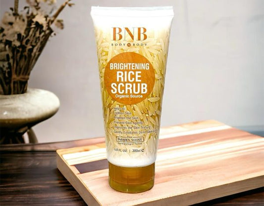 Bnb Brightening Rice Scrub Unveil Your Skin’s Rradiant Potential 200ml