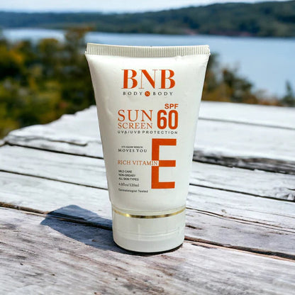 Bnb Sun Screen Spf-60 Rich Vitamin E (120ml )