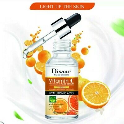 Disaar Vitamin C Hyaluronic Acid Whitening Anti Aging Face | 30ml | Vitamin-c Serum With Anti-aging & Skin Brightening