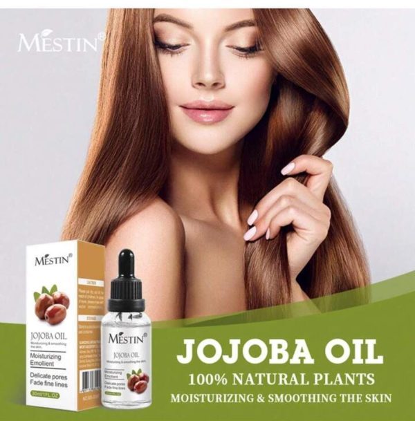 Mestin Jojoba Oil 30ml – Moisturizing, Smoothing, Pore Refining & Wrinkle Reduction