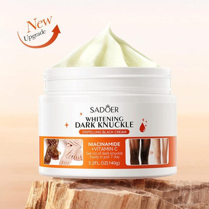 Sadoer 7days Vitamin C Whitening Dark Knuckle Black Knee Cream Niacinamide Vitamin C Dark Spot Corrector Remover 140g