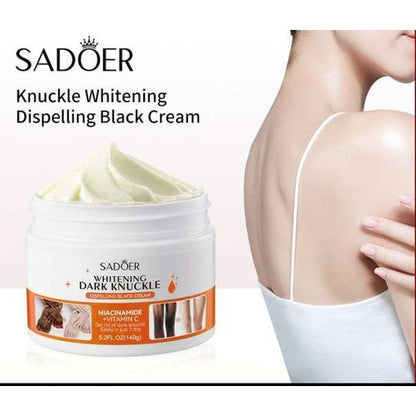 Sadoer 7days Vitamin C Whitening Dark Knuckle Black Knee Cream Niacinamide Vitamin C Dark Spot Corrector Remover 140g