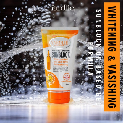 Yardlie Professional – Spf – 60 Whitening & Vanishing Sunblock 150ml