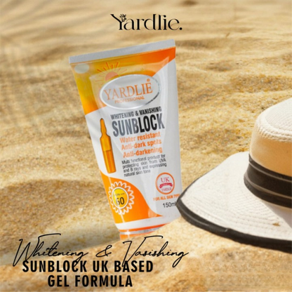 Yardlie Professional – Spf – 60 Whitening & Vanishing Sunblock 150ml