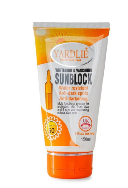 Yardlie Professional – Spf – 60 Whitening & Vanishing Sunblock 150ml