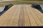 22 Foot Big Tex Heavy Duty with Drive-Over Fender Black Equipment Trailer (14DF-19BK+3KR) - Image 3