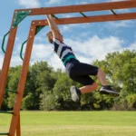 Backyard Discovery Skyfort II Cedar Wood Swing Set - Image 5