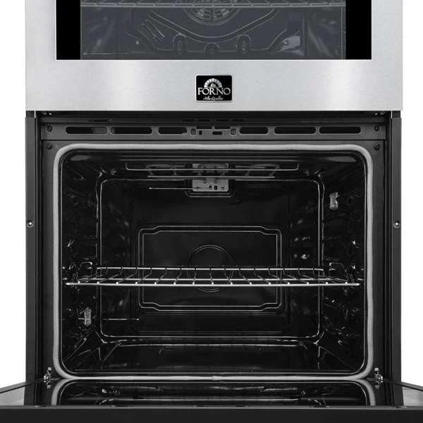 FORNO Vomero 30-Inch Built-In Double Electric Wall Oven, 10.0 cu. ft. Total Capacity, Stainless Steel (FBOEL1324-30) - Image 4