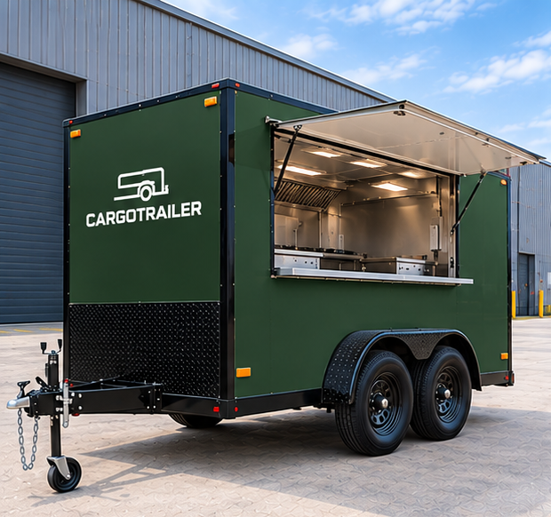 img59_1-1.png Cargotrailer 8.5′ x 20′ Catering Trailer – Tandem Axle, Stainless Kitchen, Serving Window - Image 1